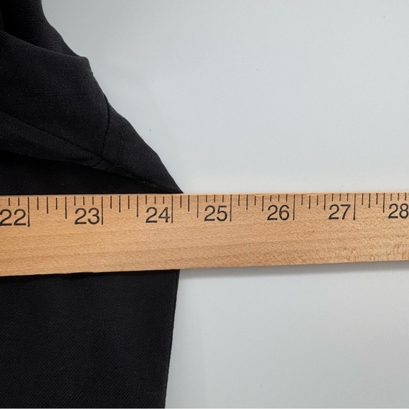 Joseph & Feiss Men’s L Camp Black Short Sleeve Button Front 100% Silk Shirt - Picture 4 of 6